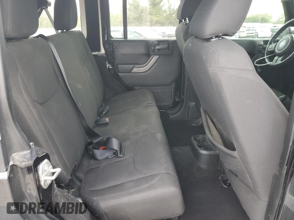 2017 Jeep Wrangler Unlimited Sport with VIN 1C4BJWDG6HL678021, listed as a Copart auction lot 54224725 with 97,644 mi miles and Salvage title. Bid and sale history available at DreamBid. Image 11.