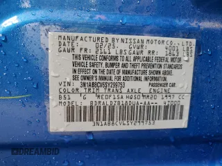 2025 Nissan Sentra SV z VIN 3N1AB8CV6SY299753, wystawiony jako Copart lot #59432515 z przebiegiem 3 052 mil mil oraz Czysty tytuł • Clean title. Historia ofert i sprzedaży dostępna na DreamBid. Obrazek 13.