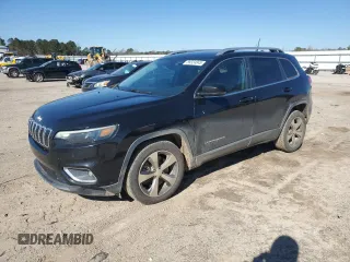 2019 Jeep Cherokee Limited with VIN 1C4PJLDB7KD380975, listed as a Copart auction lot 89324845 with 105,915 mi miles and Salvage Title. Bid and sale history available at DreamBid. Image 1.