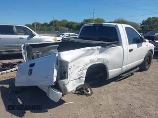 2005 Dodge 1500 ST with VIN 1D7HA16K15J646654, listed as a IAAI auction lot 41813148 with 170,149 mi miles. Bid and sale history available at carsss.com. Image 4.
