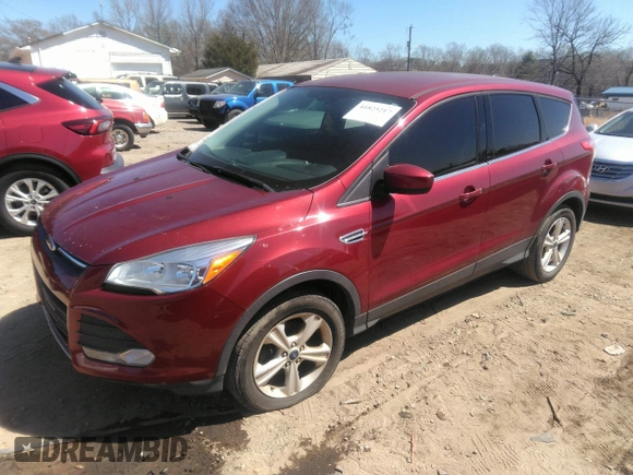 2014 Ford Escape SE with VIN 1FMCU0GX5EUA57746, listed as a IAAI auction lot 41825217 with 150,496 mi miles. Bid and sale history available at carsss.com. Image 2.
