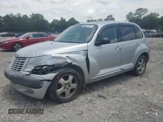 2002 Chrysler PT Cruiser Touring with VIN 3C4FY58B12T277607, listed as a Copart auction lot 60837815 with 74,804 mi miles and Clean title. Bid and sale history available at DreamBid. Image 1.