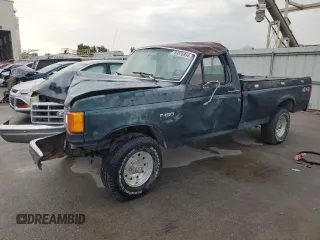 1991 Ford F-150 with VIN 1FTEF14H6MKB03184, listed as a Copart auction lot 69576934 with 0 mi miles and Salvage Title. Bid and sale history available at carsss.com. Image 1.