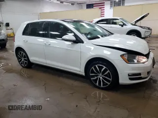 2016 Volkswagen Golf TSI S z VIN 3VW217AU9GM030165, wystawiony jako Copart lot #45112605 z przebiegiem 44 422 mil mil oraz Szkoda całkowita • Salvage title. Historia ofert i sprzedaży dostępna na DreamBid. Obrazek 4.