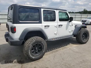 2018 Jeep Wrangler Unlimited Sport S z VIN 1C4HJXDG9JW143513, wystawiony jako Copart lot #55415625 z przebiegiem 133 294 mil mil oraz Szkoda całkowita • Salvage title. Historia ofert i sprzedaży dostępna na DreamBid. Obrazek 3.