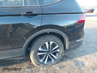 2024 Volkswagen Tiguan S with VIN 3VVRB7AX4RM077794, listed as a IAAI auction lot 41245832 with 12,007 mi miles. Bid and sale history available at carsss.com. Image 6.