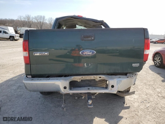 2008 Ford F-150 XLT with VIN 1FTPW14V38KB22506, listed as a Copart auction lot 48344405 with 206,874 mi miles and Salvage Title. Bid and sale history available at carsss.com. Image 6.