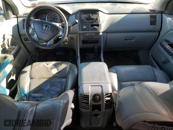 2003 Honda Pilot EX z VIN 2HKYF18563H607437, wystawiony jako Copart lot #46503435 z przebiegiem 107 286 mil mil oraz Szkoda całkowita • Salvage title. Historia ofert i sprzedaży dostępna na DreamBid. Obrazek 8.