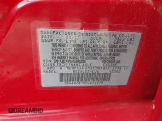 2017 Nissan Sentra SR with VIN 3N1AB7AP5HL695208, listed as a IAAI auction lot 42388047 with 132,619 mi miles and . Bid and sale history available at DreamBid. Image 9.