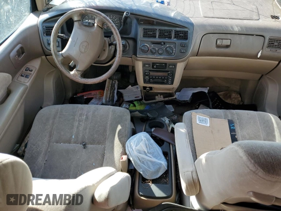 2000 Toyota Sienna LE with VIN 4T3ZF13C1YU246919, listed as a Copart auction lot 54578865 with Not Provided miles and Non Repairable. Bid and sale history available at DreamBid. Image 8.