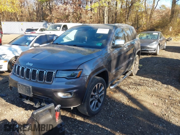 2018 Jeep Grand Cherokee Limited with VIN 1C4RJFBG6JC246293, listed as a IAAI auction lot 40846527 with 114,544 mi miles and . Bid and sale history available at DreamBid. Image 17.