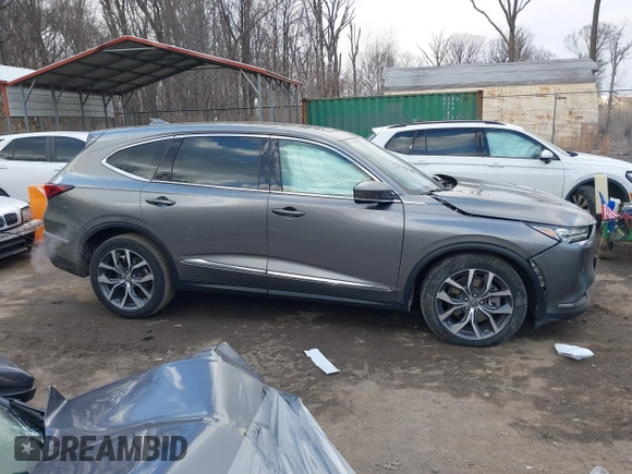 2023 Acura MDX Technology with VIN 5J8YE1H41PL006711, listed as a IAAI auction lot 41635489 with 38,003 mi miles and . Bid and sale history available at DreamBid. Image 14.