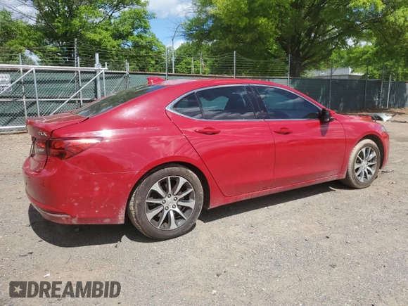 2017 Acura TLX z VIN 19UUB1F39HA005014, wystawiony jako Copart lot #56195195 z przebiegiem 127 865 mil mil oraz Szkoda całkowita • Salvage title. Historia ofert i sprzedaży dostępna na DreamBid. Obrazek 3.