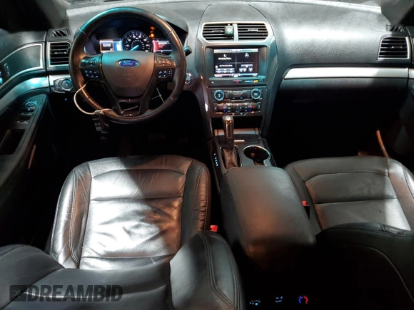 2016 Ford Explorer XLT with VIN 1FM5K8D84GGC29096, listed as a Copart auction lot 55491885 with 118,845 mi miles and Salvage Title. Bid and sale history available at DreamBid. Image 8.