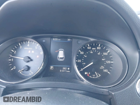 2019 Nissan Rogue SV with VIN JN8AT2MT7KW254319, listed as a IAAI auction lot 41775182 with 51,411 mi miles and . Bid and sale history available at DreamBid. Image 7.