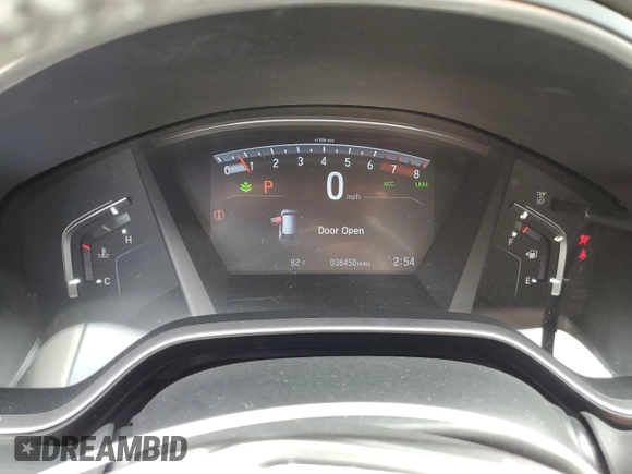 2019 Honda CR-V EX-L with VIN 5J6RW1H87KA027659, listed as a Copart auction lot 49688605 with 38,450 mi miles and Salvage Title. Bid and sale history available at carsss.com. Image 9.