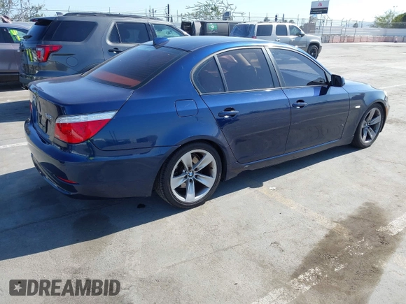 2008 BMW 5 Series 528i with VIN WBANU53538CT02386, listed as a IAAI auction lot 42542339 with 201,127 mi miles and . Bid and sale history available at DreamBid. Image 4.