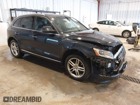 2017 Audi Q5 Premium with VIN WA1C2AFP7HA068989, listed as a IAAI auction lot 41753832 with 88,033 mi miles. Bid and sale history available at carsss.com. Image 1.