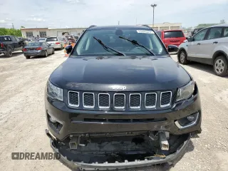 2018 Jeep Compass Limited z VIN 3C4NJDCB5JT246036, wystawiony jako Copart lot #55649324 z przebiegiem Nie podano mil oraz Nie do naprawy • Non repairable. Historia ofert i sprzedaży dostępna na DreamBid. Obrazek 5.