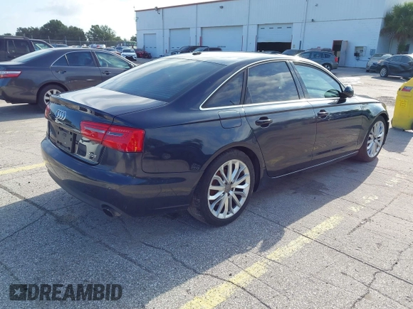 2012 Audi A6 Premium Plus with VIN WAUDFAFC1CN139050, listed as a IAAI auction lot 42667649 with 172,361 mi miles and . Bid and sale history available at DreamBid. Image 4.