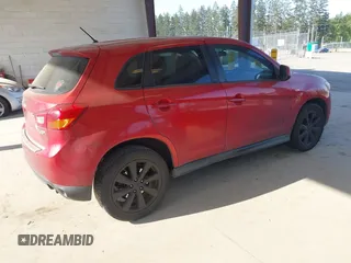2014 Mitsubishi Outlander Sport ES with VIN 4A4AP3AU4EE004073, listed as a IAAI auction lot 42100709 with 170,788 mi miles. Bid and sale history available at carsss.com. Image 4.