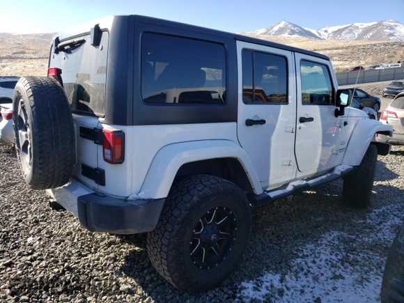 2016 Jeep Wrangler Unlimited 75th Anniversary with VIN 1C4HJWEG3GL185999, listed as a Copart auction lot 42060225 with 112,769 mi miles and Salvage title. Bid and sale history available at DreamBid. Image 3.