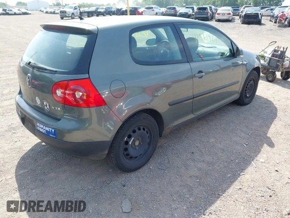 2007 Volkswagen Rabbit with VIN WVWBR71K27W190382, listed as a IAAI auction lot 42561921 with 145,731 mi miles and . Bid and sale history available at DreamBid. Image 4.