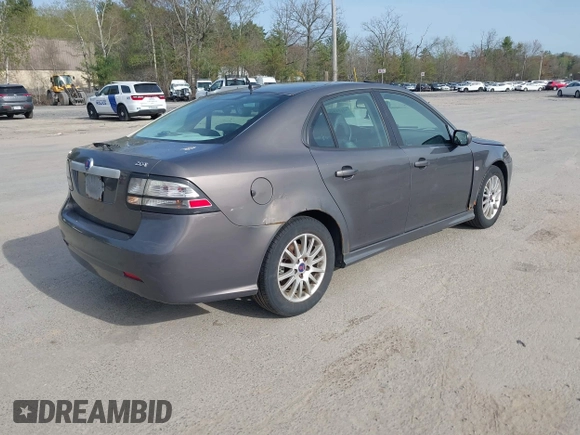 2008 Saab 9-3 with VIN YS3FB49Y481135503, listed as a IAAI auction lot 42151949 with 173,778 mi miles. Bid and sale history available at carsss.com. Image 4.