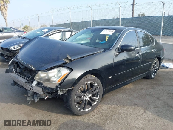 2008 Infiniti M with VIN JNKAY01E18M606546, listed as a IAAI auction lot 42614288 with 161,499 mi miles and . Bid and sale history available at DreamBid. Image 2.