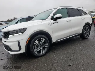2023 Kia Sorento Hybrid SX Prestige with VIN KNDRMDLG4P5146779, listed as a Copart auction lot 81852214 with 33,116 mi miles and Salvage Title. Bid and sale history available at carsss.com. Image 1.