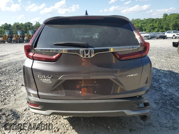 2021 Honda CR-V EX-L z VIN 2HKRW2H86MH664923, wystawiony jako Copart lot #56902645 z przebiegiem 43 537 mil mil oraz Szkoda całkowita • Salvage title. Historia ofert i sprzedaży dostępna na DreamBid. Obrazek 6.