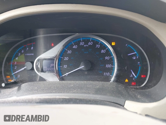 2013 Toyota Sienna XLE with VIN 5TDDK3DCXDS050814, listed as a IAAI auction lot 41985089 with 134,400 mi miles and . Bid and sale history available at DreamBid. Image 7.