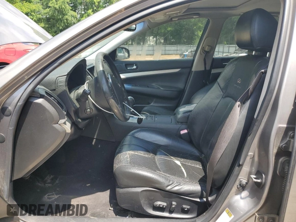 2007 Infiniti G35 Journey with VIN JNKBV61E67M728785, listed as a Copart auction lot 56400445 with 181,939 mi miles and Clean Title. Bid and sale history available at DreamBid. Image 7.
