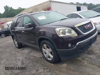 2008 GMC Acadia SLT1 z VIN 1GKER23708J196435, wystawiony jako IAAI lot #42385818 z przebiegiem 269 067 mil mil oraz . Historia ofert i sprzedaży dostępna na DreamBid. Obrazek 1.