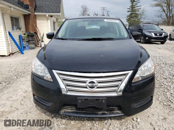 2015 Nissan Sentra SR with VIN 3N1AB7AP1FY215102, listed as a Copart auction lot 54594275 with 215,390 mi miles and Clean Title. Bid and sale history available at DreamBid. Image 5.