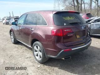 2010 Acura MDX Technology Pkg with VIN 2HNYD2H65AH505244, listed as a IAAI auction lot 41816959 with 139,807 mi miles. Bid and sale history available at carsss.com. Image 3.