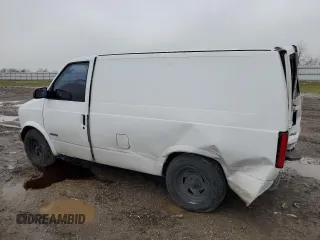 1997 Chevrolet Astro Cargo Van with VIN 1GCDM19W8VB203121, listed as a Copart auction lot 46474715 with 0 mi miles and Salvage Title. Bid and sale history available at carsss.com. Image 2.
