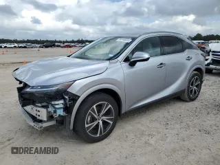 2024 Lexus RX with VIN JTJCHMAA9R2012022, listed as a Copart auction lot 80198654 with 15,733 mi miles and Salvage Title. Bid and sale history available at carsss.com. Image 1.