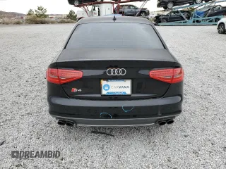 2015 Audi S4 Premium Plus with VIN WAUBGAFLXFA080564, listed as a Copart auction lot 81316934 with 73,184 mi miles and Salvage Title. Bid and sale history available at carsss.com. Image 6.