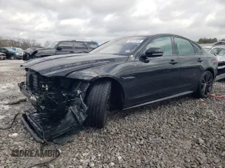 2020 Jaguar XF with VIN SAJBM4FV8LCY83910, listed as a Copart auction lot 48751815 with 39,145 mi miles and Salvage title. Bid and sale history available at DreamBid. Image 1.