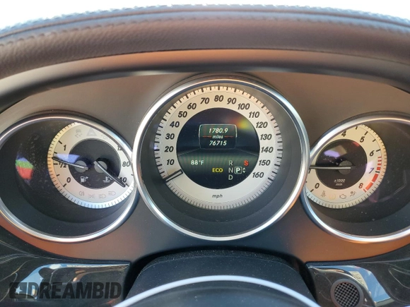 2014 Mercedes-Benz CLS-Class CLS 550 with VIN WDDLJ9BB1EA098265, listed as a Copart auction lot 76141154 with 76,715 mi miles and Clean Title. Bid and sale history available at carsss.com. Image 9.