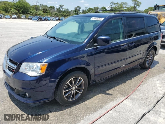 2016 Dodge Grand Caravan SXT with VIN 2C4RDGCG2GR177422, listed as a Copart auction lot 45309355 with 114,963 mi miles and Salvage Title. Bid and sale history available at DreamBid. Image 1.