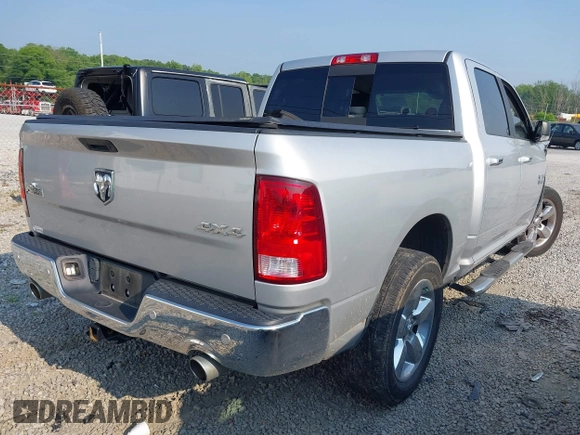 2017 Ram 1500 Big Horn with VIN 3C6RR7LT7HG505334, listed as a IAAI auction lot 42405571 with 85,025 mi miles and . Bid and sale history available at DreamBid. Image 4.