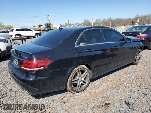 2015 Mercedes-Benz E 350 Luxury with VIN WDDHF8JB7FB087978, listed as a Copart auction lot 53490805 with 134,586 mi miles and Salvage title. Bid and sale history available at DreamBid. Image 3.