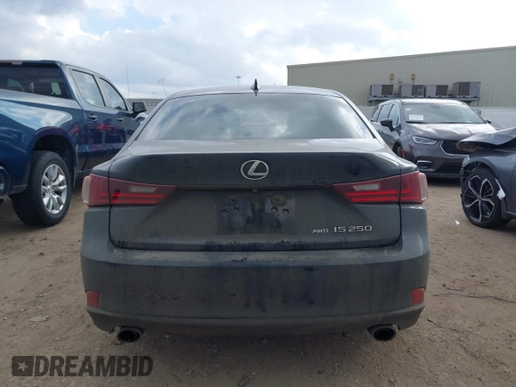 2014 Lexus IS 250 with VIN JTHCF1D25E5006592, listed as a IAAI auction lot 41496707 with 146,212 mi miles. Bid and sale history available at carsss.com. Image 16.