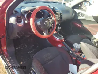 2014 Nissan Juke SV with VIN JN8AF5MR0ET451447, listed as a Copart auction lot 42381805 with 9,688 mi miles and Salvage Title. Bid and sale history available at carsss.com. Image 8.