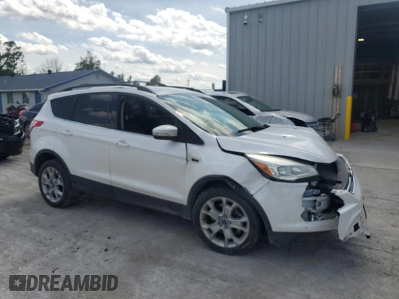 2013 Ford Escape SEL with VIN 1FMCU9H94DUA83824, listed as a Copart auction lot 59198775 with 77,120 mi miles and Salvage title. Bid and sale history available at DreamBid. Image 4.