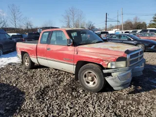 1996 Dodge Ram 1500 with VIN 3B7HC13Y2TG199604, listed as a Copart auction lot 42132025 with 183,774 mi miles and Salvage Title. Bid and sale history available at carsss.com. Image 4.