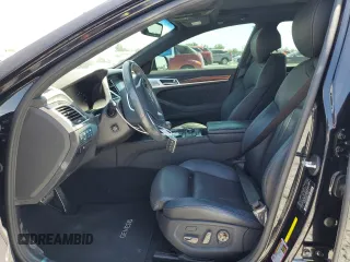 2020 Genesis G80 3.3T Sport with VIN KMTFN4JB5LU337510, listed as a Copart auction lot 52091105 with 19,203 mi miles and Salvage Title. Bid and sale history available at carsss.com. Image 7.