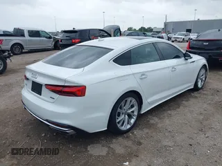 2020 Audi A5 Sportback Premium with VIN WAUANCF58LA005971, listed as a IAAI auction lot 41910149 with 72,600 mi miles. Bid and sale history available at carsss.com. Image 4.